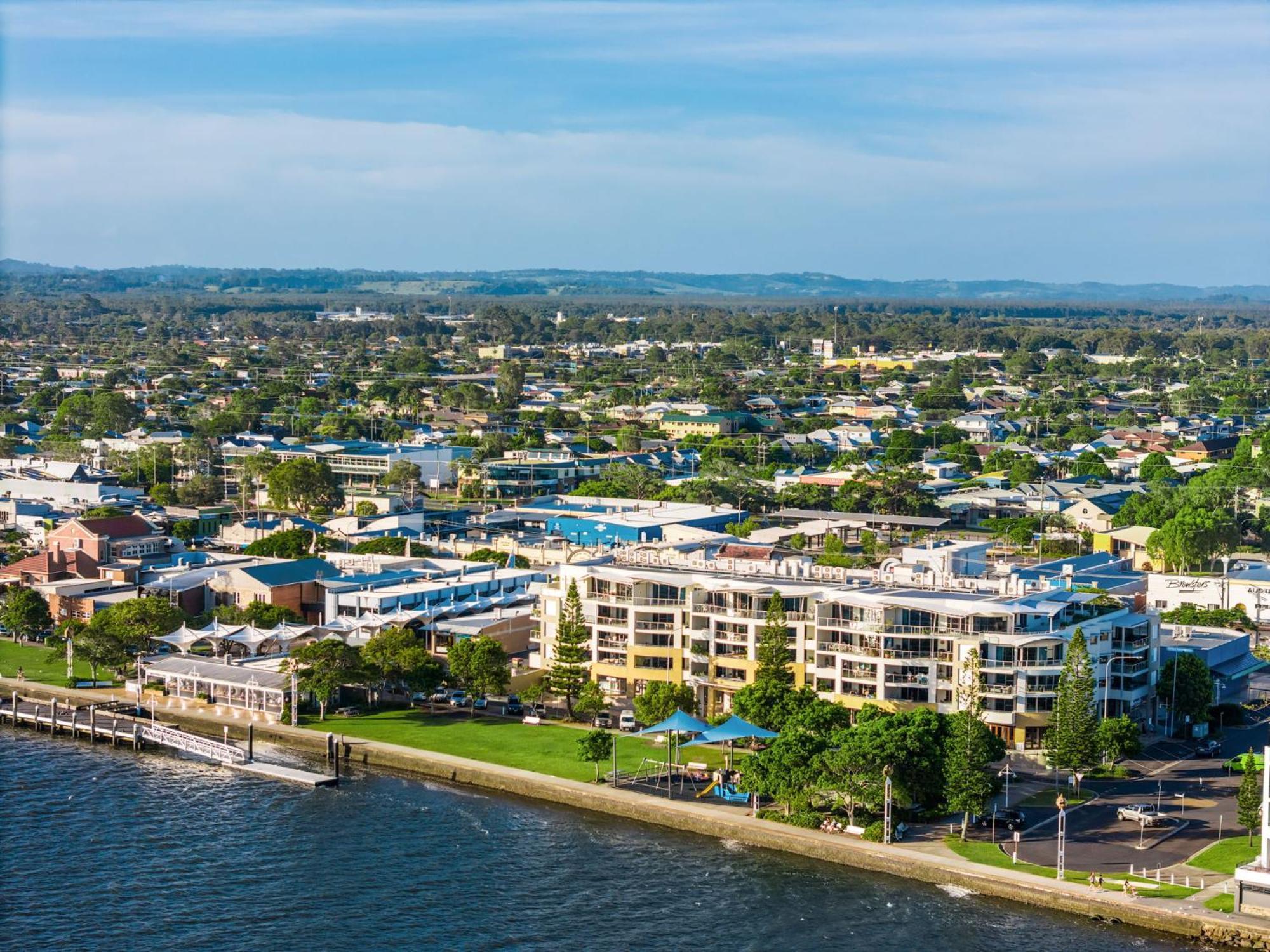 Riverside Holiday Apartments Ballina Exteriér fotografie